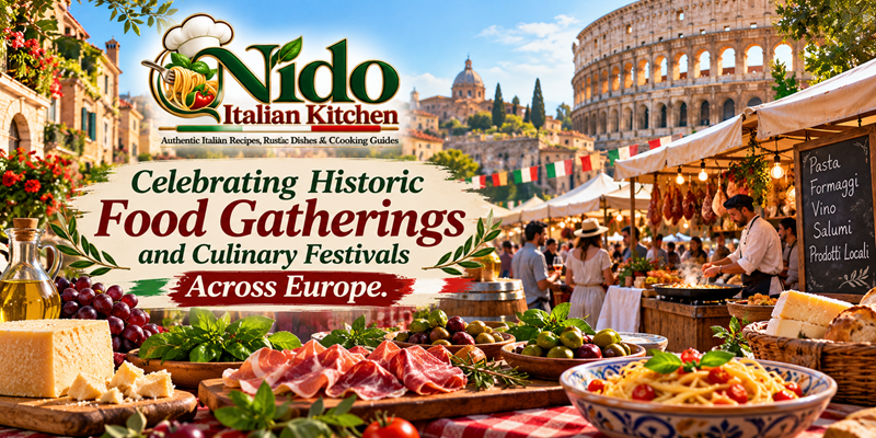Celebrating Historic Food Gatherings and Culinary Festivals Across Europe
