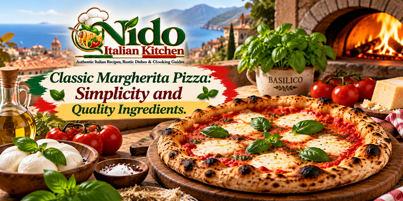 Classic Margherita Pizza Simplicity and Quality Ingredients