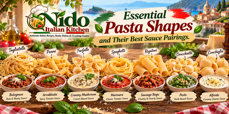Essential Pasta Shapes and Their Best Sauce Pairings