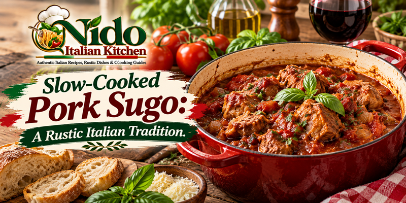 Slow-Cooked Pork Sugo A Rustic Italian Tradition