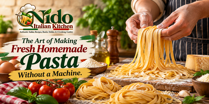 The Art of Making Fresh Homemade Pasta Without a Machine
