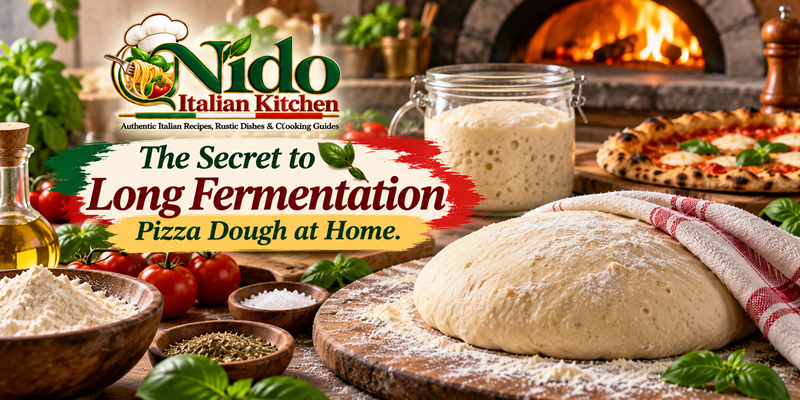 The Secret to Long Fermentation Pizza Dough at Home